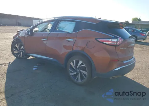 2015 Nissan Murano Platinum z USA, uszkodzony, nr VIN 5N1AZ2MH1FN282811